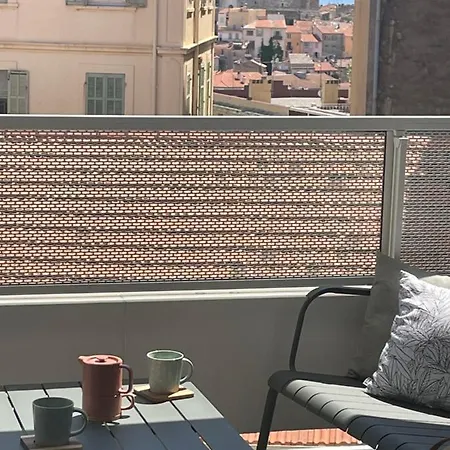 Cannes, Avec Parking+terrasse, Croisette à Pied! Appartement Cannes